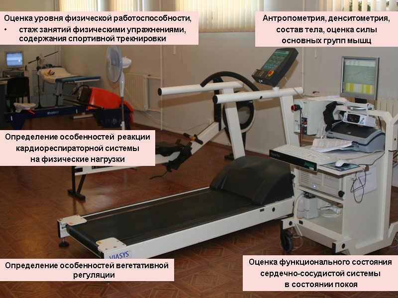 Определение особенностей  реакции  кардиореспираторной системы на физические нагрузки Оценка уровня физической работоспособности,